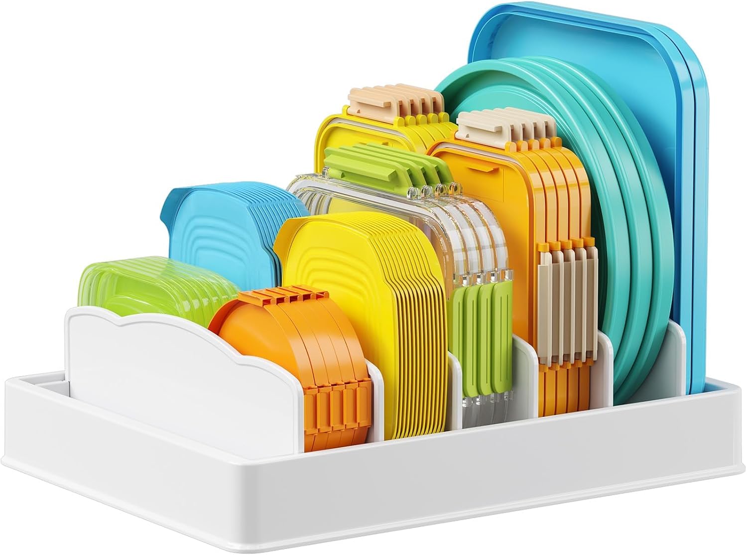 Adjustable Lid Organiser with Dividers