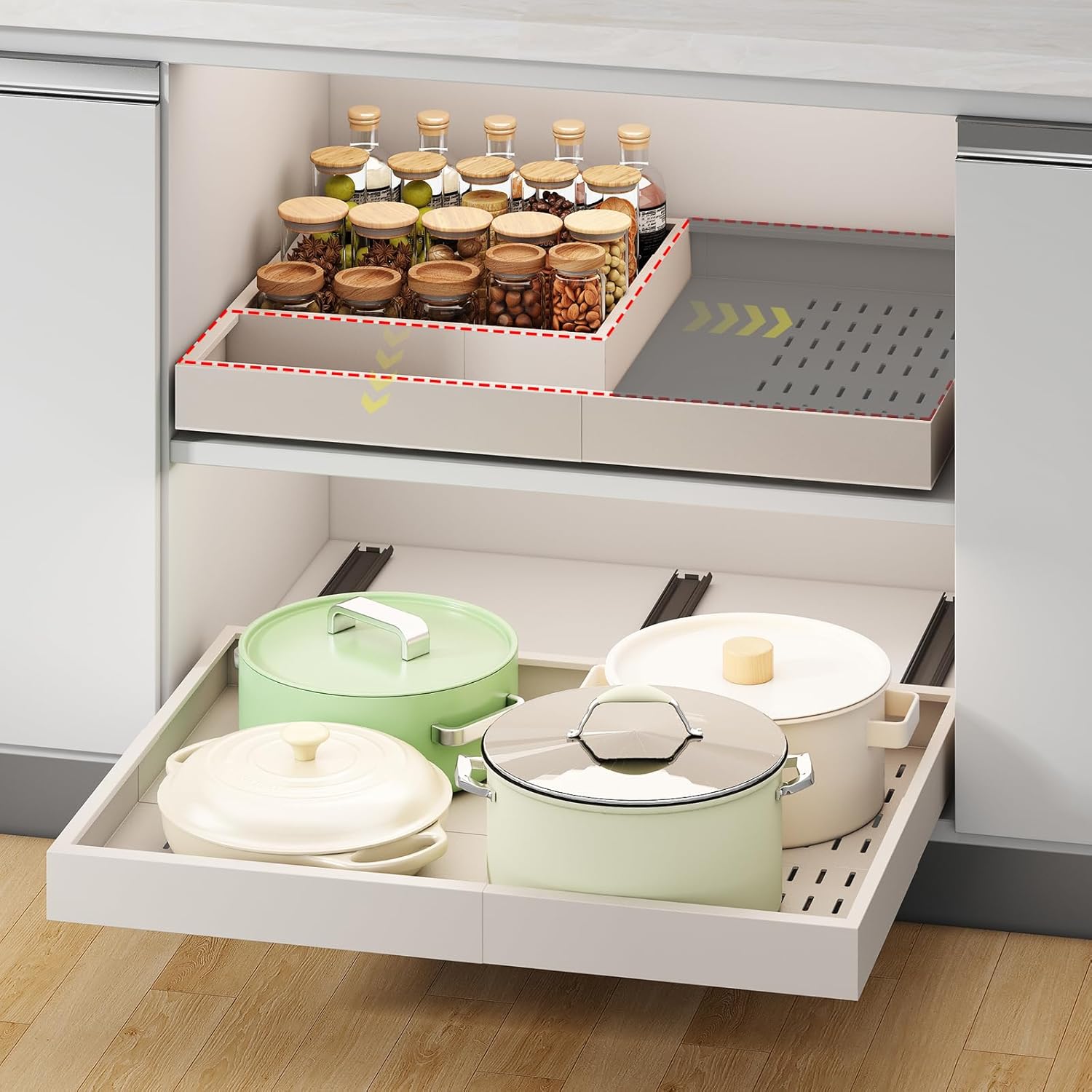 Expandable Cabinet Organiser