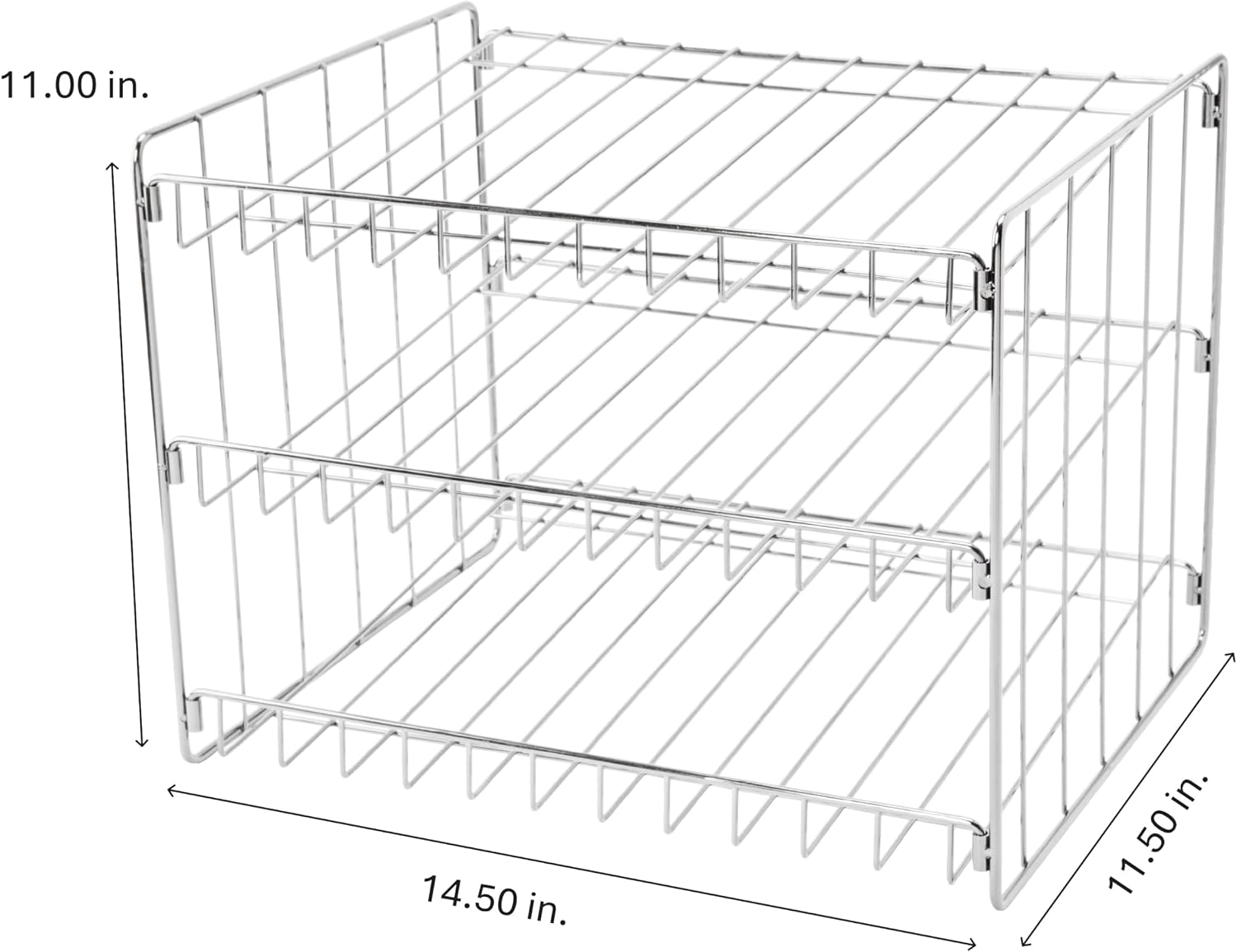 Three-Tier Canned Food Rack